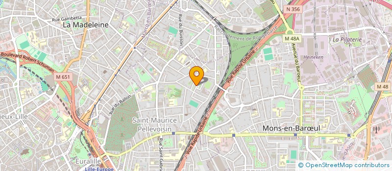 localisation de l'entreprise MONSIEUR MICHEL VALCKE à LILLE