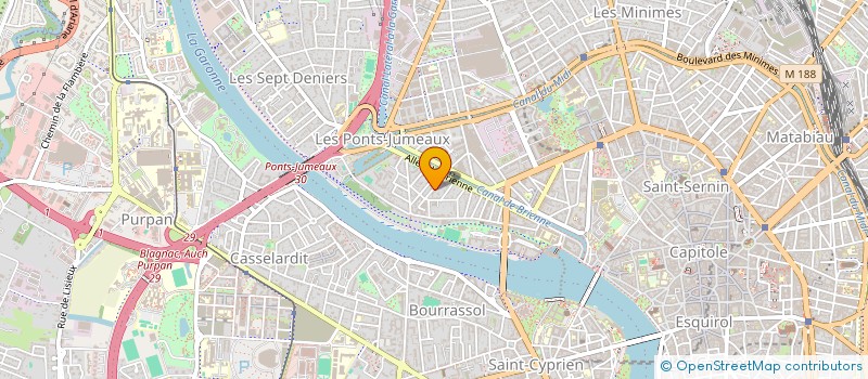 localisation de l'entreprise MONSIEUR MICHEL VALDIGUIE à TOULOUSE