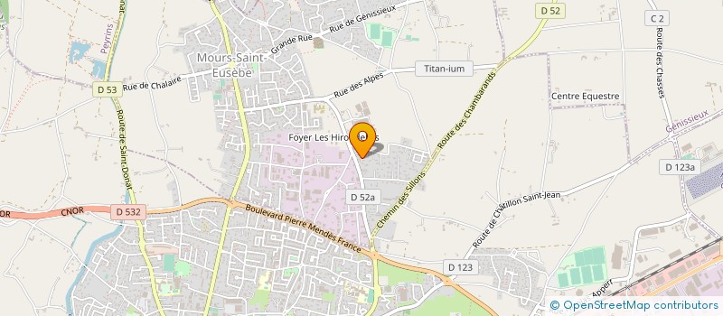 localisation de l'entreprise MONSIEUR MICHEL VALENTI à MOURS-SAINT-EUSEBE