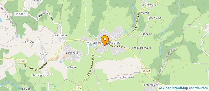 localisation de l'entreprise MONSIEUR MICHEL VALHORGUES à GUMIERES