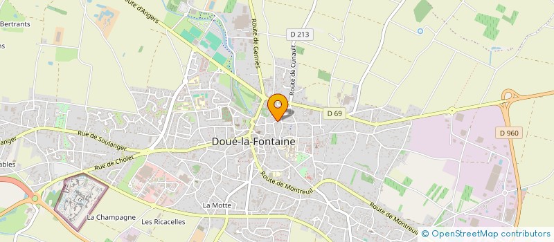localisation de l'entreprise MONSIEUR MICHEL VALLET à DOUE-EN-ANJOU