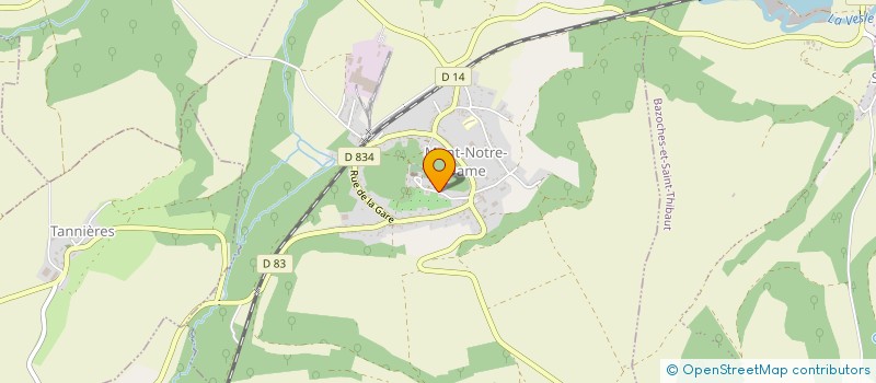 localisation de l'entreprise MONSIEUR MICHEL VALLIEZ  SERMOISE