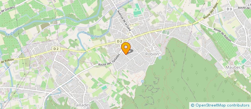 localisation de l'entreprise MONSIEUR MICHEL VALLON à ROBION