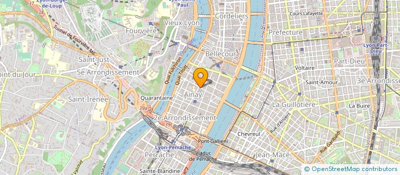 localisation de l'entreprise MONSIEUR MICHEL VAN DORSSELAER  LYON