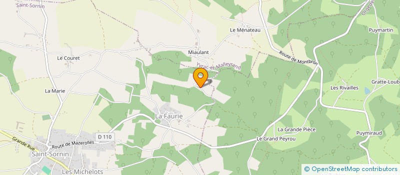 localisation de l'entreprise MONSIEUR MICHEL VAN EERSEL à SAINT-SORNIN