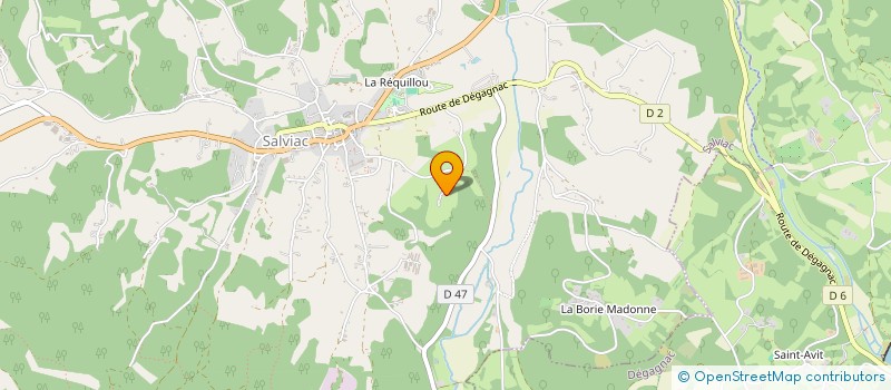 localisation de l'entreprise MONSIEUR MICHEL VAN PELT  SALVIAC