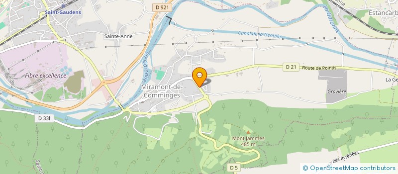 localisation de l'entreprise MONSIEUR MICHEL VANDEMBERG  SAINT-GAUDENS