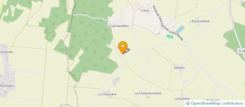 localisation de l'entreprise MONSIEUR MICHEL VANDIER à ROUILLE