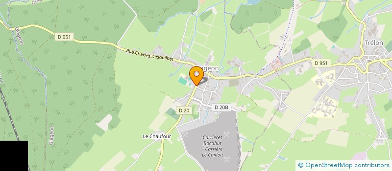 localisation de l'entreprise MONSIEUR MICHEL VANDY  OHAIN