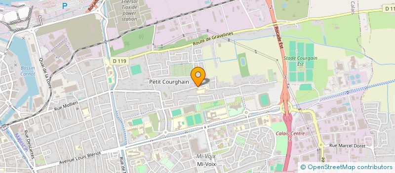 localisation de l'entreprise MONSIEUR MICHEL VANHELLEPUTTE  CALAIS