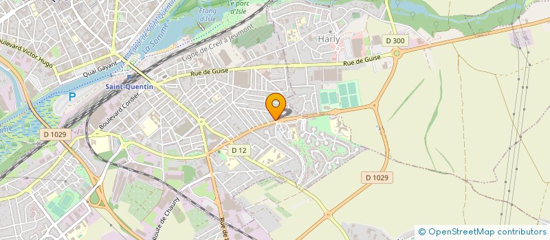 localisation de l'entreprise MONSIEUR MICHEL VANNIER à SAINT-QUENTIN