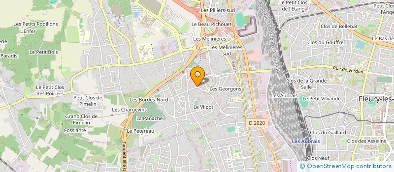 localisation de l'entreprise MONSIEUR MICHEL VASSEUR à SARAN
