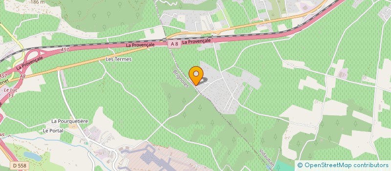 localisation de l'entreprise MONSIEUR MICHEL VAUCENAT  VIDAUBAN