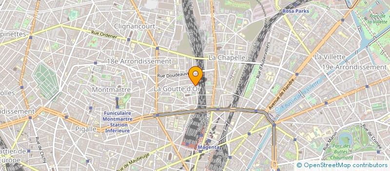 localisation de l'entreprise MONSIEUR MICHEL VEAU à PARIS