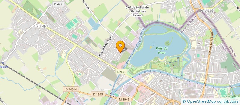 localisation de l'entreprise MONSIEUR MICHEL VENIAT à NIEPPE