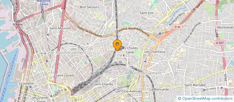 localisation de l'entreprise MONSIEUR MICHEL VENTURA à MARSEILLE