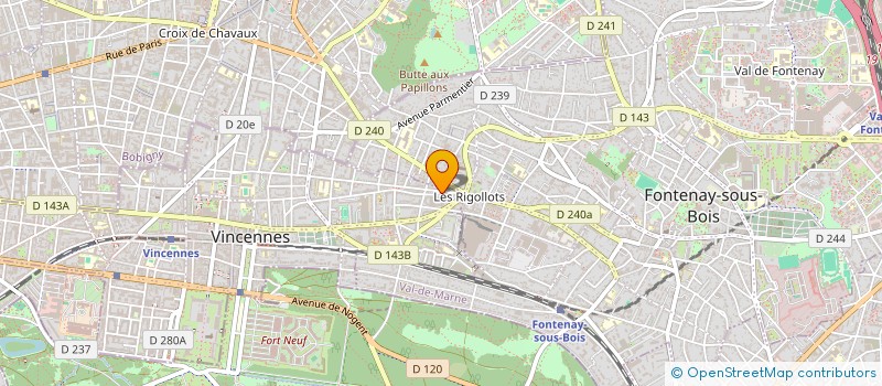 localisation de l'entreprise MONSIEUR MICHEL VENTURA à VINCENNES