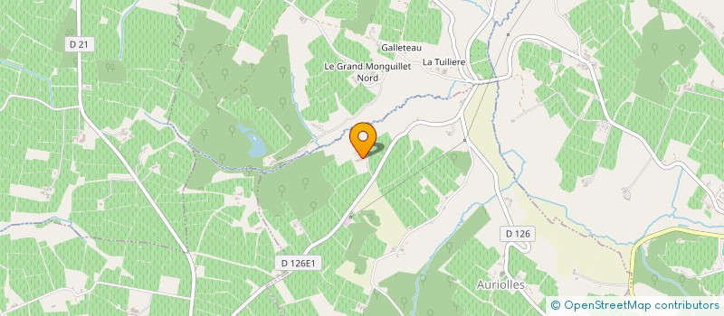 localisation de l'entreprise MONSIEUR MICHEL VERARDO  AURIOLLES