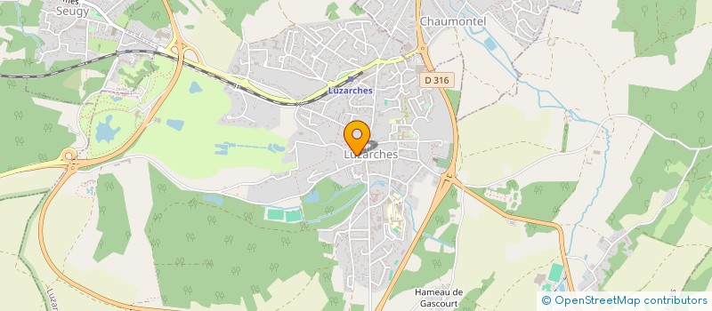 localisation de l'entreprise MONSIEUR MICHEL VERBIST  VIARMES