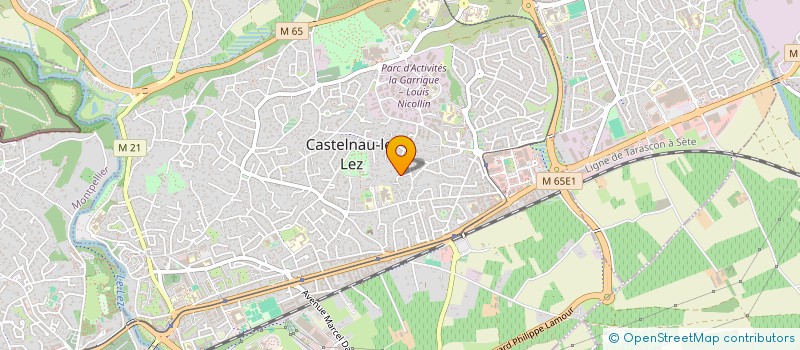localisation de l'entreprise MONSIEUR MICHEL VERDELHAN à CASTELNAU-LE-LEZ