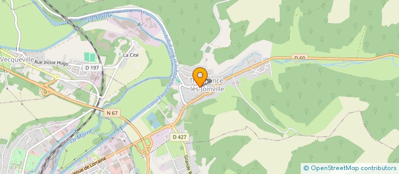 localisation de l'entreprise MONSIEUR MICHEL VERDUN à THONNANCE-LES-JOINVILLE