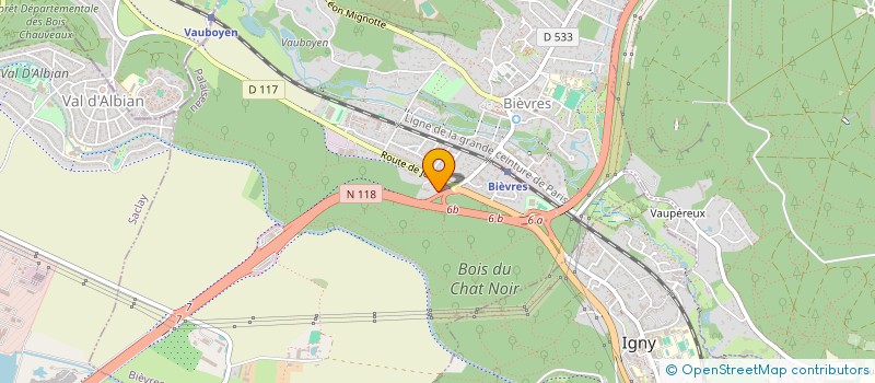 localisation de l'entreprise MONSIEUR MICHEL VEREL à BIEVRES