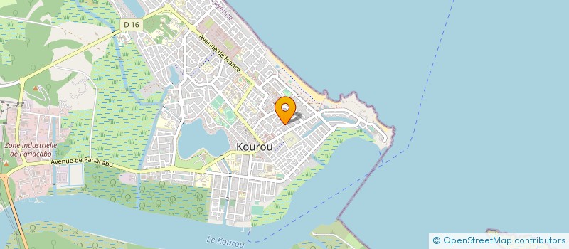 localisation de l'entreprise MONSIEUR MICHEL VERGEZ à KOUROU