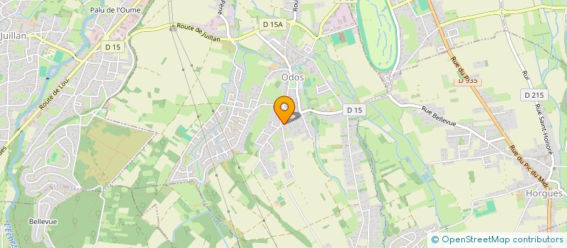 localisation de l'entreprise MONSIEUR MICHEL VERGEZ  ODOS