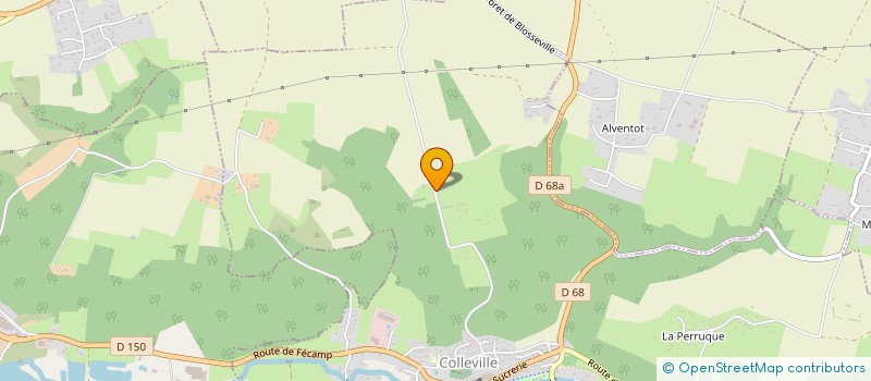 localisation de l'entreprise MONSIEUR MICHEL VERKEST  COLLEVILLE