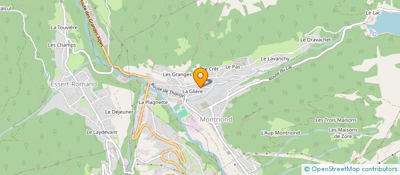 localisation de l'entreprise MONSIEUR MICHEL VERNAY à MONTRIOND