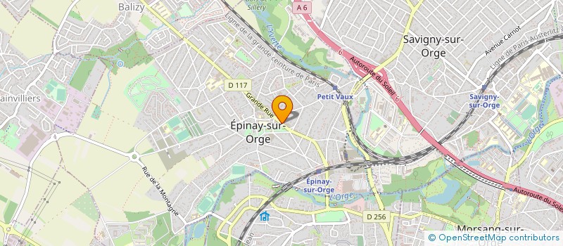 localisation de l'entreprise MONSIEUR MICHEL VERON à EPINAY-SUR-ORGE