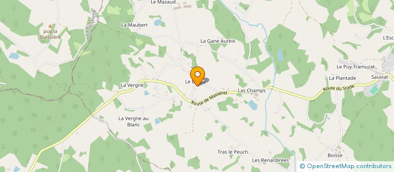 localisation de l'entreprise MONSIEUR MICHEL VETTEN  MEILHARDS