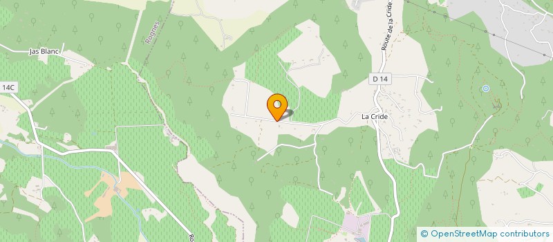 localisation de l'entreprise MONSIEUR MICHEL VETTER  GONFARON