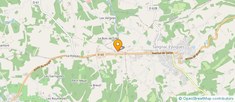 localisation de l'entreprise MONSIEUR MICHEL VEYSSIERE-REGNER  SAINT-GENIES