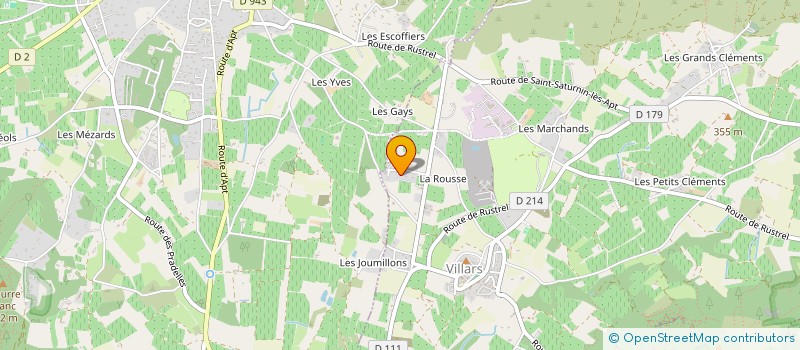 localisation de l'entreprise MONSIEUR MICHEL VIDAL à VILLARS