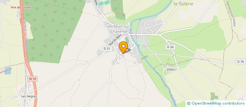 localisation de l'entreprise MONSIEUR MICHEL VIDAUD à VERTEUIL-SUR-CHARENTE