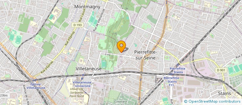 localisation de l'entreprise MONSIEUR MICHEL VIEIRA à VILLETANEUSE