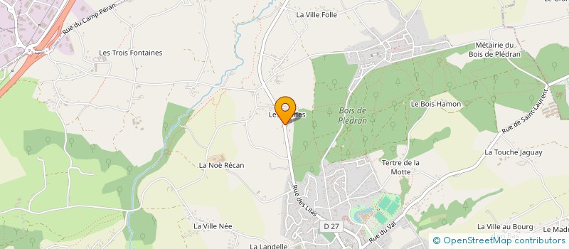 localisation de l'entreprise MONSIEUR MICHEL VIENNE à PLEDRAN