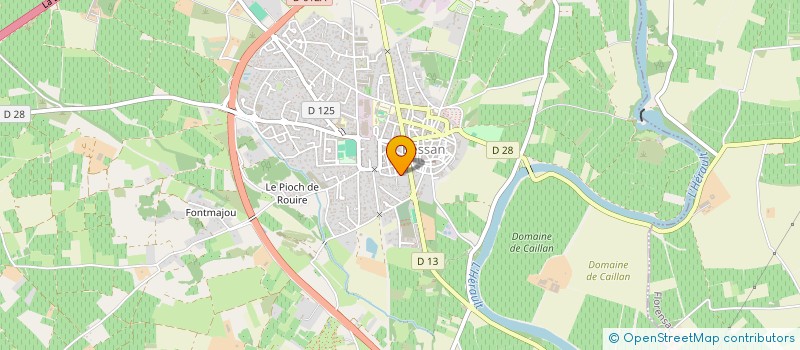 localisation de l'entreprise MONSIEUR MICHEL VIEU  BESSAN