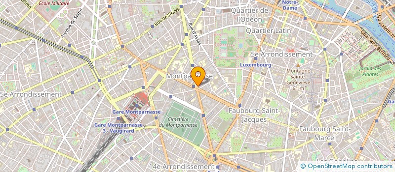 localisation de l'entreprise MONSIEUR MICHEL VIEUJOT à PARIS