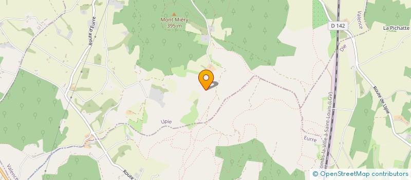 localisation de l'entreprise MONSIEUR MICHEL VIGNAT  UPIE