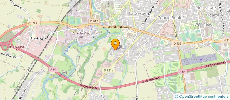 localisation de l'entreprise MONSIEUR MICHEL VIGNAU  ODOS