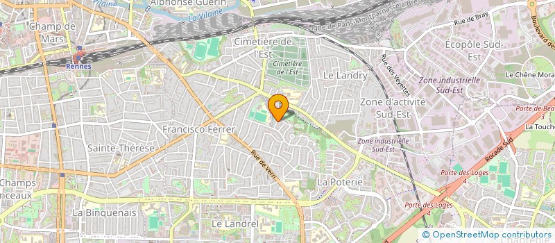 localisation de l'entreprise MONSIEUR MICHEL VIGOUROUX  LORIENT