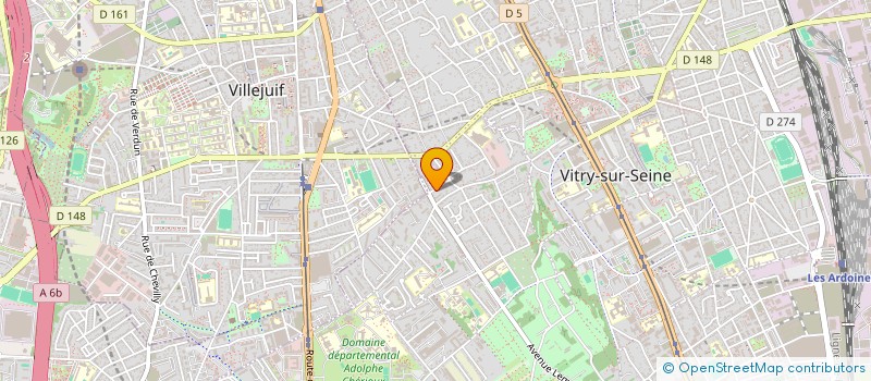 localisation de l'entreprise MONSIEUR MICHEL VILAIN à VITRY-SUR-SEINE