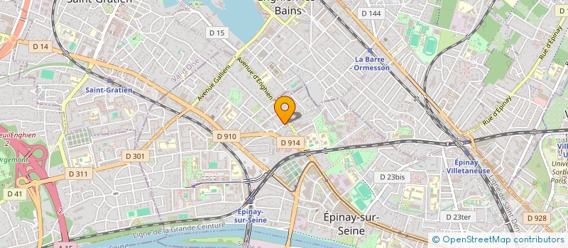 localisation de l'entreprise MONSIEUR MICHEL VILLEGAS à EPINAY-SUR-SEINE