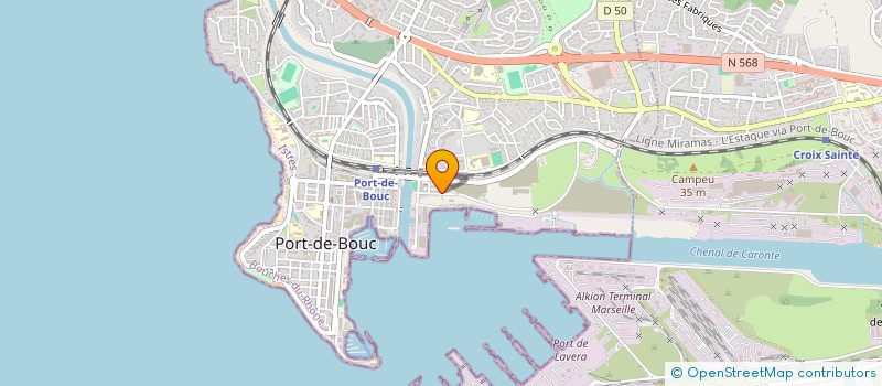 localisation de l'entreprise MONSIEUR MICHEL VILLEGENTE  PORT-DE-BOUC