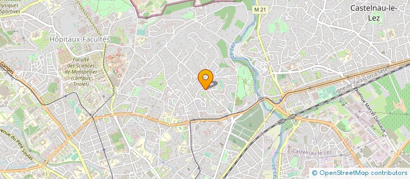 localisation de l'entreprise MONSIEUR MICHEL VILLENEUVE à MONTPELLIER