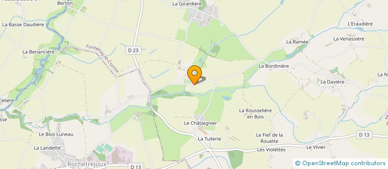 localisation de l'entreprise MONSIEUR MICHEL VILLENEUVE  LE BOUPERE