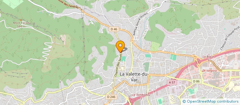 localisation de l'entreprise MONSIEUR MICHEL VINCENT à TOULON