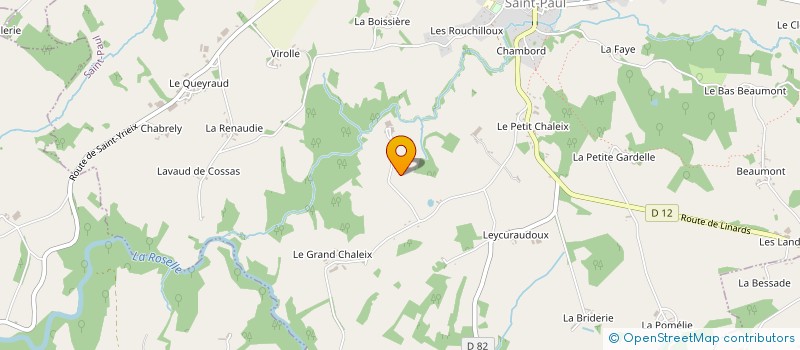 localisation de l'entreprise MONSIEUR MICHEL VINCENT  SAINT-PAUL